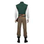 Flynn Rider Costume Vest Shirt Outfits Halloween Carnival Theme Party Cosplay
