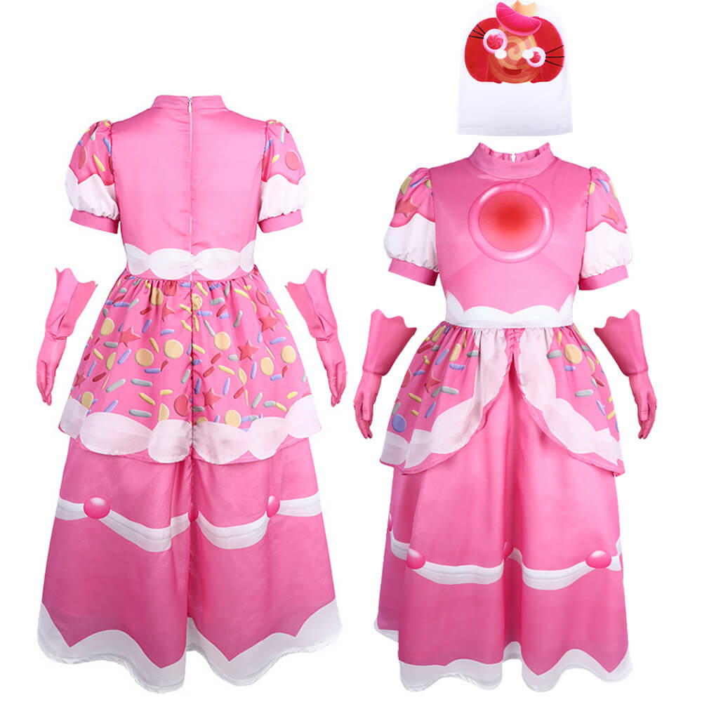 Princess Loolilalu Dress Digital Circus Your Highness Loo Costume Princess Of The Candy Canyon Kingdom Cosplay Costume