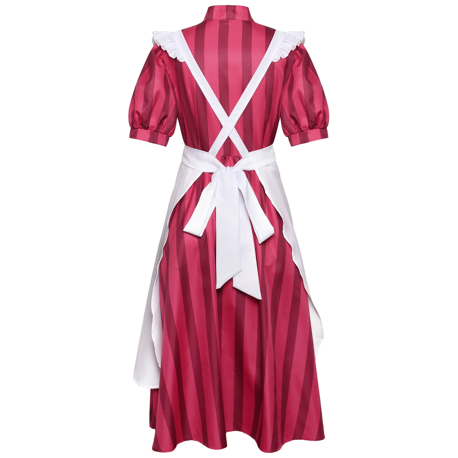 Lady Himi Cosplay Costume Maid Dress with Apron How Do You Live Halloween Dress Up Suit