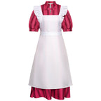 Lady Himi Cosplay Costume Maid Dress with Apron How Do You Live Halloween Dress Up Suit