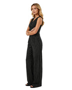 Women‘s Andy Black Vest and Trousers Set with Accessories for Professional Office Wear and Stylish Themed Parties Cosplay