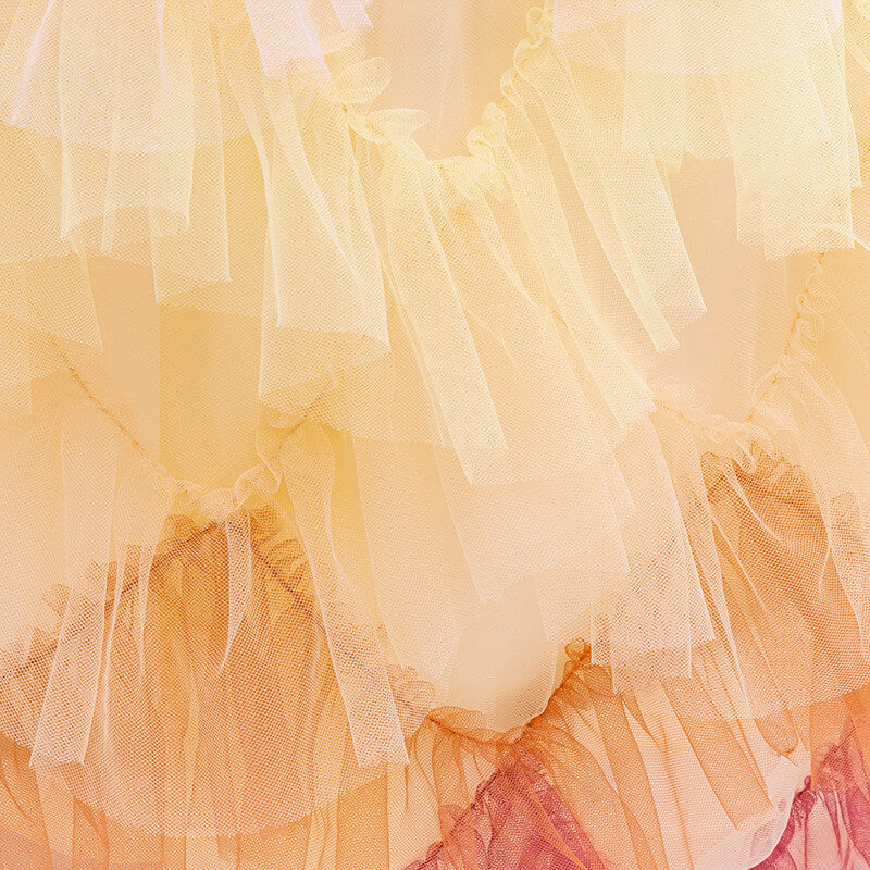 Lucy Gray Baird Costume Rachel Zegler as Lucy Cosplay Outfit Lavender Blouse and Tulle Skirt 2pcs Suit for Girls