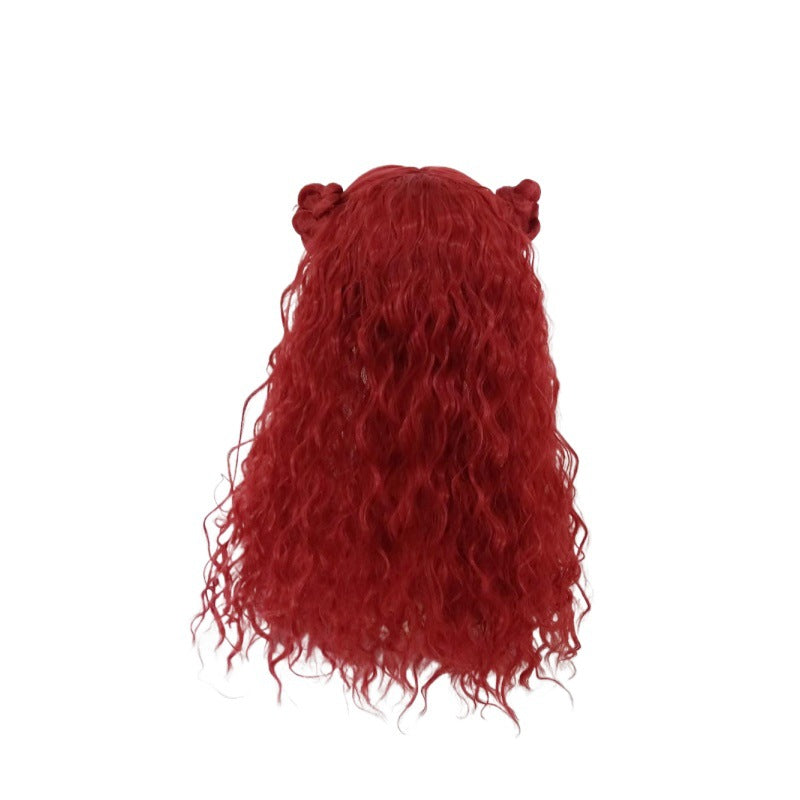 Girls Red Cosplay Dress Princess Red Fly Sleeve Dress Tutu Dress Halloween Costume