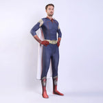 The Boys Homelander Cosplay Costume Home Lander Battle Suit with Cape Halloween Costumes