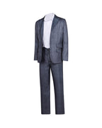 Bride Mad Scientist Costume Retro Gothic Pinstripe Suit Set for Halloween Cosplay