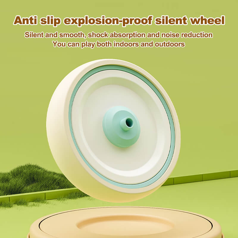 Toddler 3-IN-1 Ride on Car Baby Cartoon Push Car with Detachable Handle and Guardrail