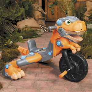 Toddler Ride On Dinosaur Tricycle Adjustable Ride-on Car Boys Girls Dinosaur Toy