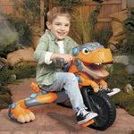 Toddler Ride On Dinosaur Tricycle Adjustable Ride-on Car Boys Girls Dinosaur Toy