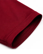USA Womens Shirts Burgundy V-neck Cropped Jersey with Custom Number for Football Game Night Tailgating