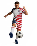 USA Soccer Jersey 2026 Host Nation Football Uniform with Stars and Stripes for Game Day Support