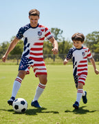 USA Soccer Jersey 2026 Host Nation Football Uniform with Stars and Stripes for Game Day Support
