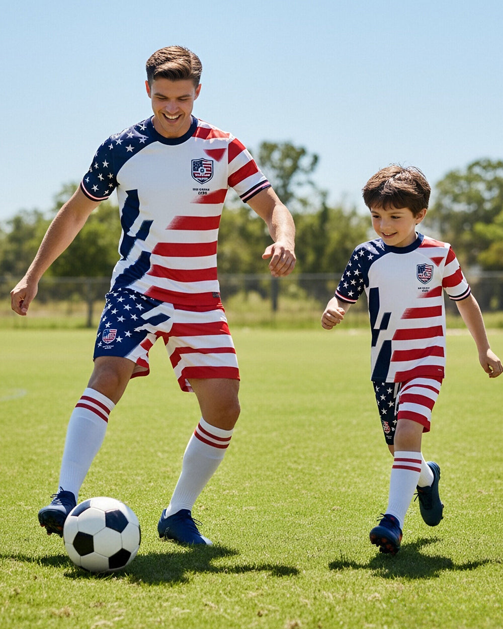 USA Soccer Jersey 2026 Host Nation Football Uniform with Stars and Stripes for Game Day Support