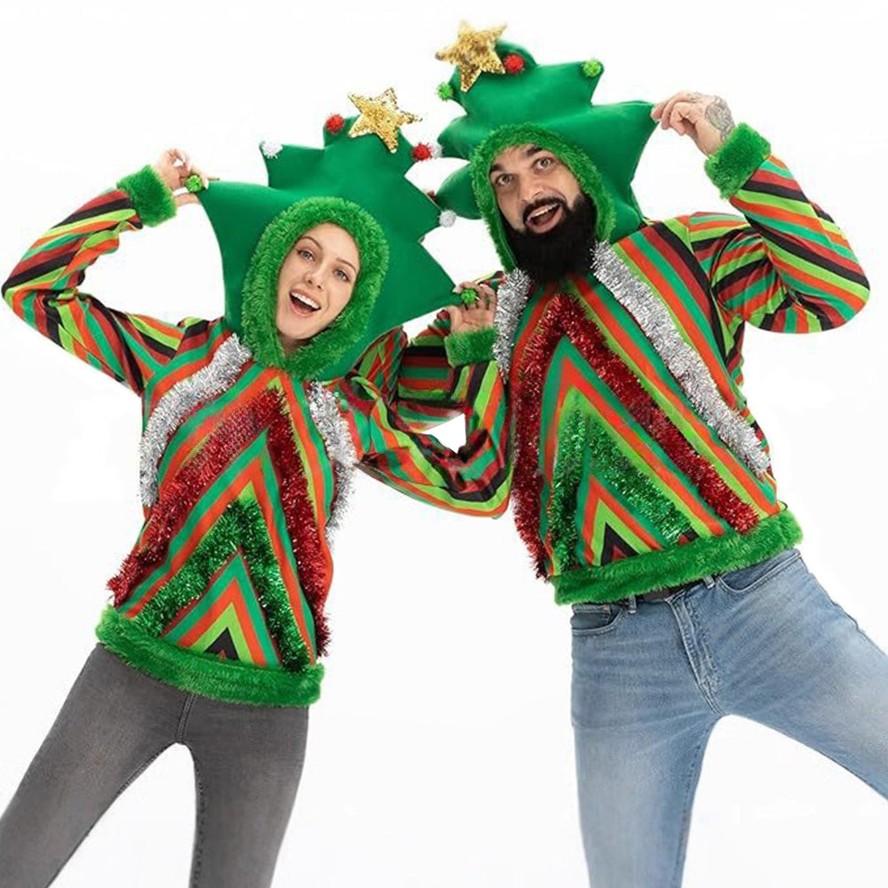 white christmas dresses Unisex Ugly Christmas Sweater Women Men Christmas Outfit Funny Xmas Tr –  Sun Baby