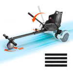 Hoverboard Seat Attachment Compatible with All 6.5" 8" 8.5" 10" Hoverboard Grips Control for Kids & Adults