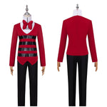 Adult Vox Hazbin Hotel Costume TV Demon Vox Cosplay Outfit Coat Pants and Accessories Full Set for Halloween