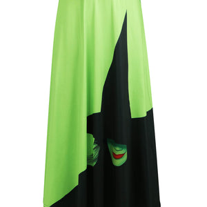 Wicked Elphaba Costume 2024 Women Wicked Witch Dress Plus Size Halloween Costume