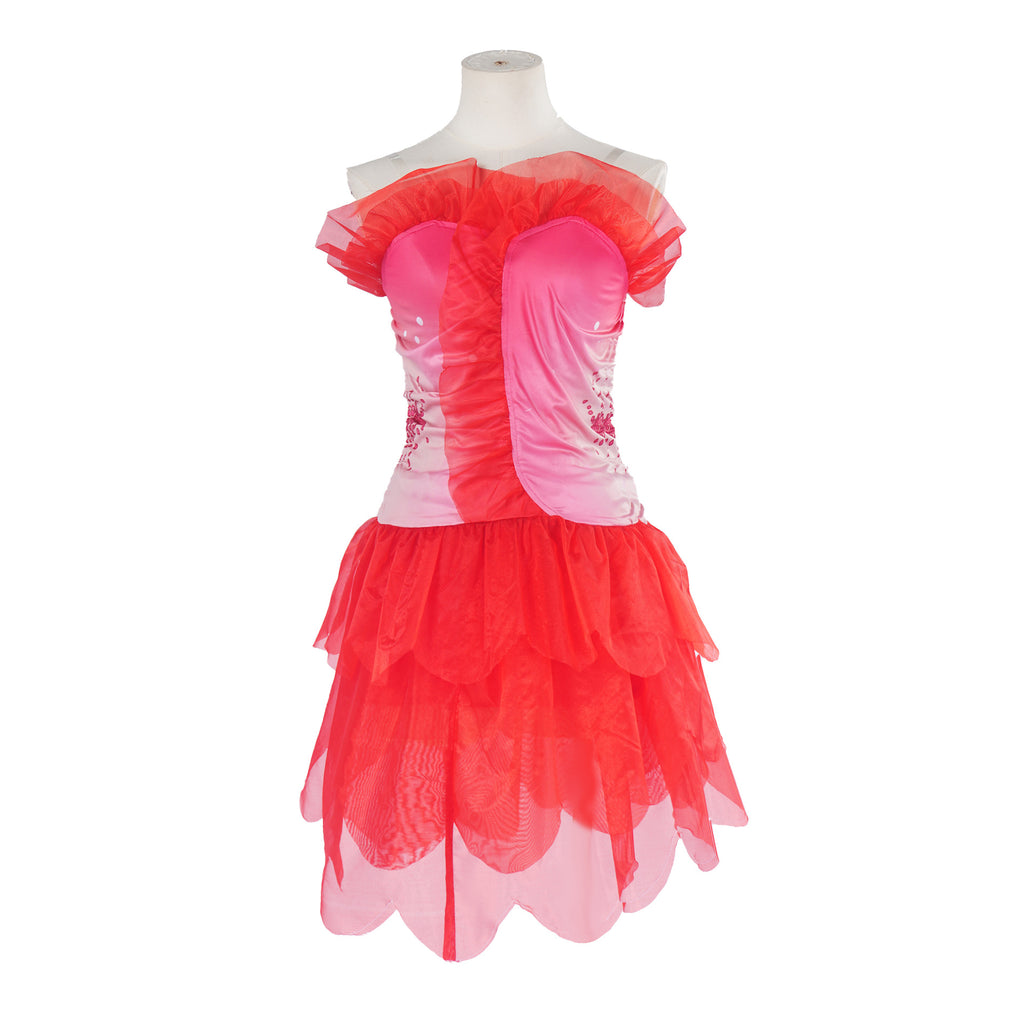 Glinda Dress Ariana Grande Cosplay Costume Women Dress Up Outfit