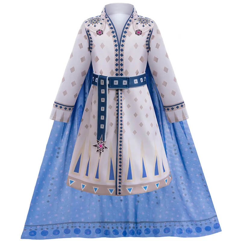 Wish King Magnifico Costume Kids Adults The Ruler of Rosas Coat Cloak Belt Suit for Cosplay