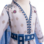 Wish King Magnifico Costume Kids Adults The Ruler of Rosas Coat Cloak Belt Suit for Cosplay