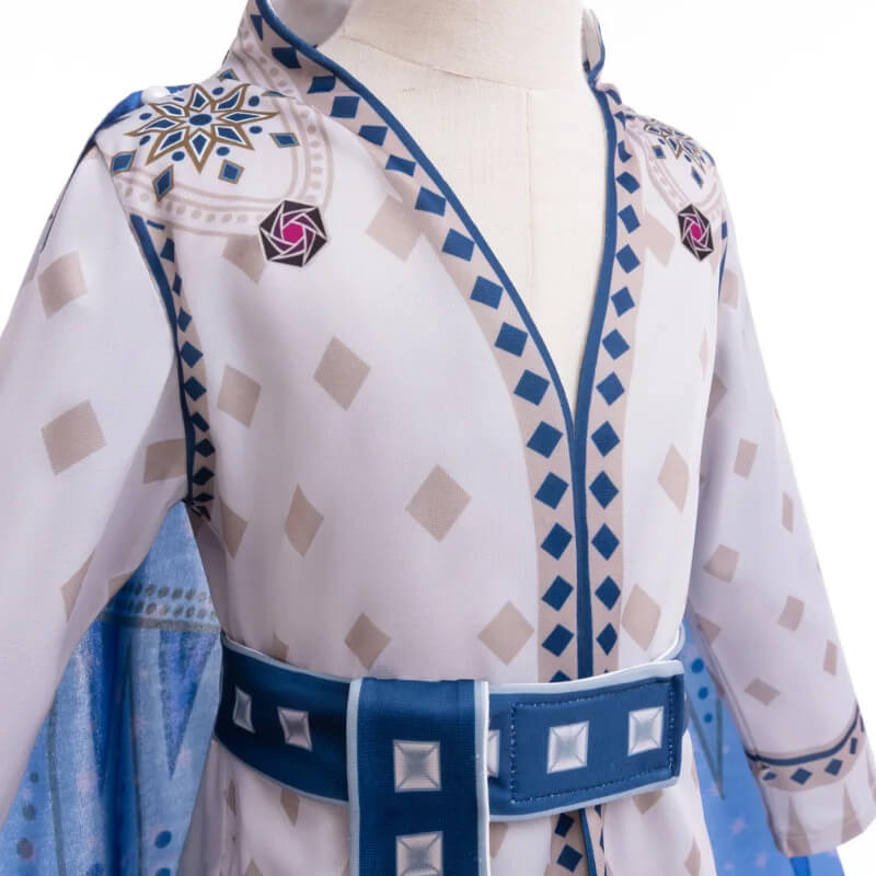 Wish King Magnifico Costume Kids Adults The Ruler of Rosas Coat Cloak Belt Suit for Cosplay