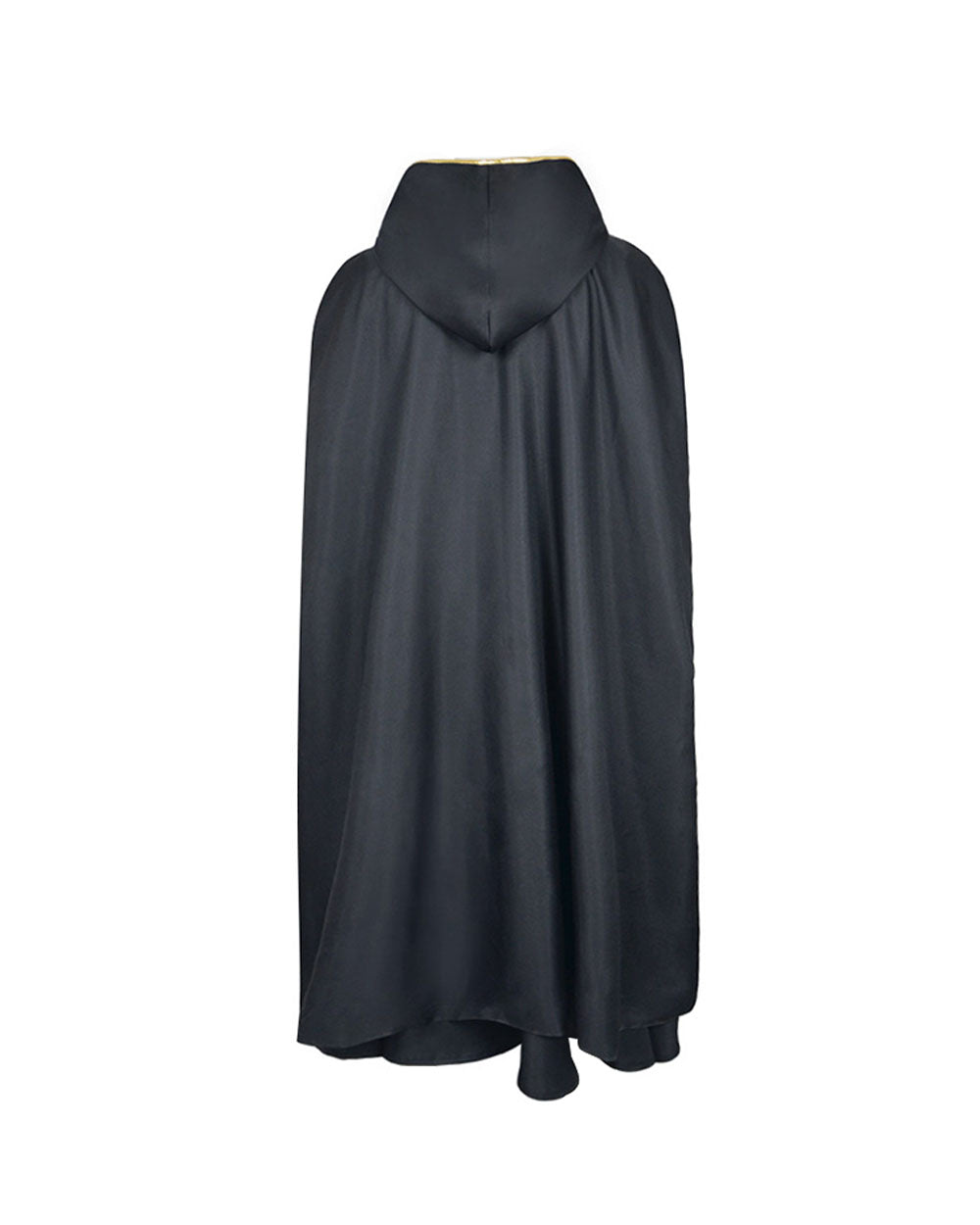 Olruggio Magic Outfit Purple Hooded Cloak with Royal Blue Lining Shirt Skirt and Iconic Thimble Hat for Cosplay