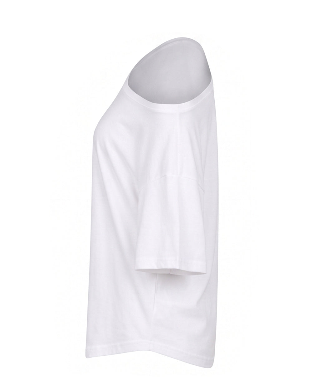 Women Brazil Jersey White Soccer T-shirt Loose Drop Shoulder Mascot Tee for Stadium Sports Cheering Events