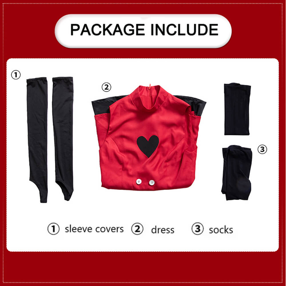 Women Charlie Morningstar Battle Outfit Cosplay Costume