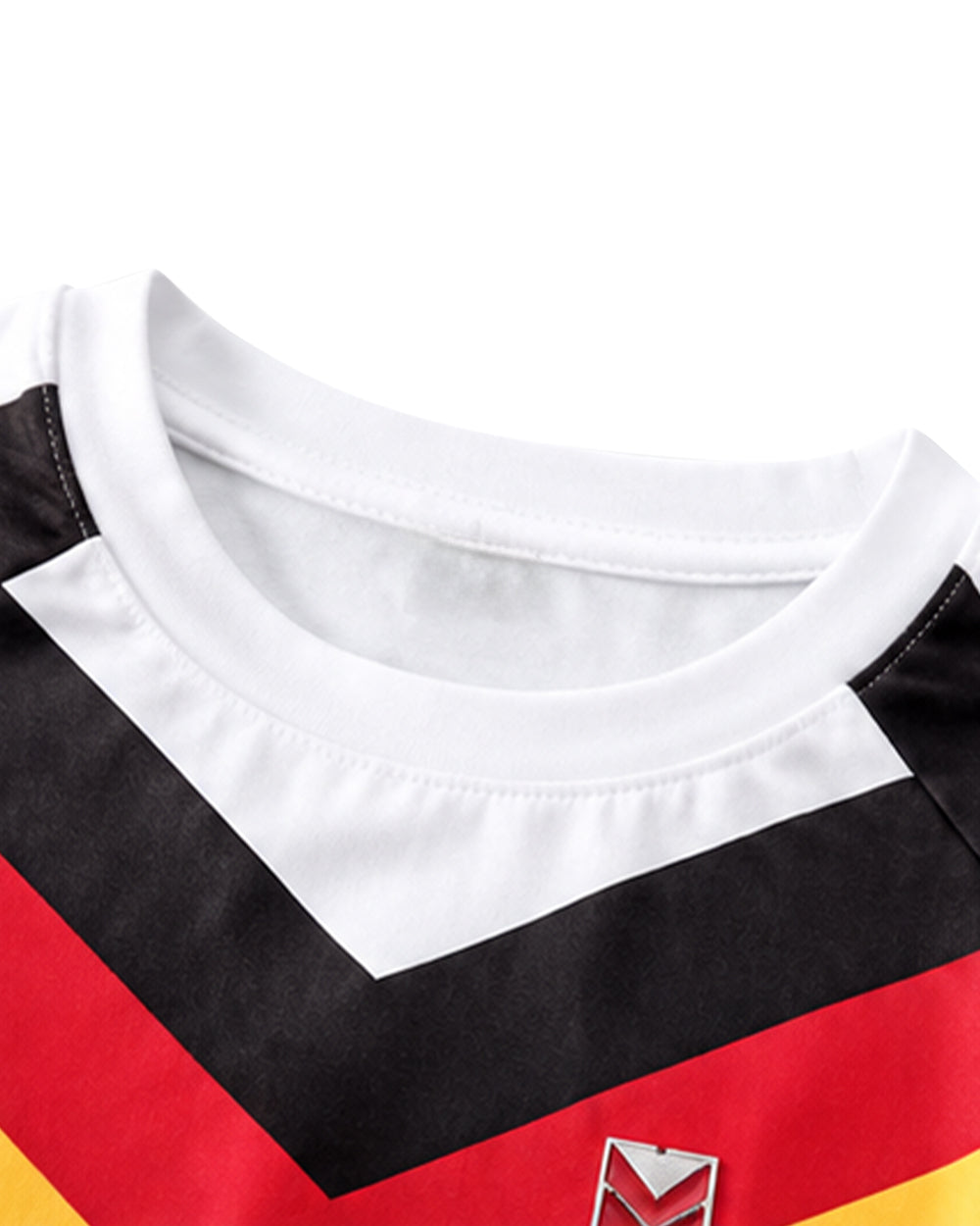 Women Germany Jersey 2026 White Cropped Short-Sleeve T-Shirt for Sports Bar Game Night