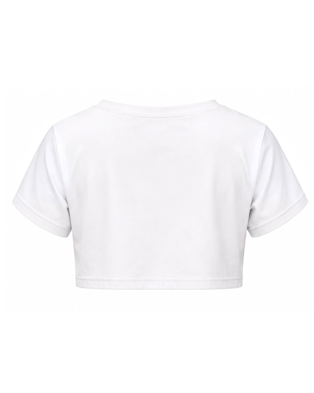 Women Germany Jersey 2026 White Cropped Short-Sleeve T-Shirt for Sports Bar Game Night