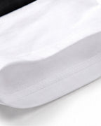 Women's German Football Jersey White Off Shoulder T-Shirt with Germany Team Color Stripes for Match Day Stadium Cheering