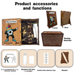 Wooden Soccer Puzzle Piggy Bank Fun DIY Craft Kit for Kids and Adults Unique Money Box