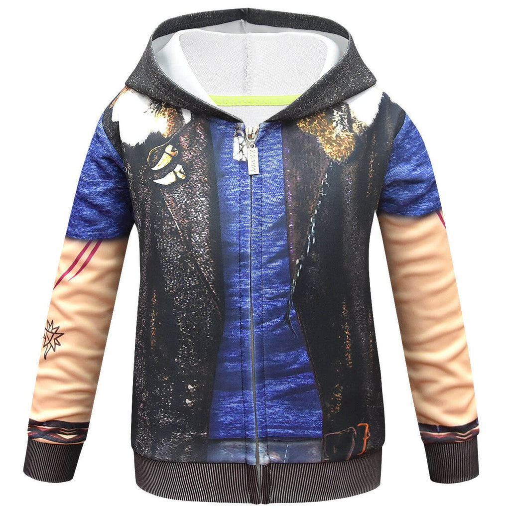 Kids Wyatt Lykensen Cosplay Costume Zombie High School Halloween Outfit