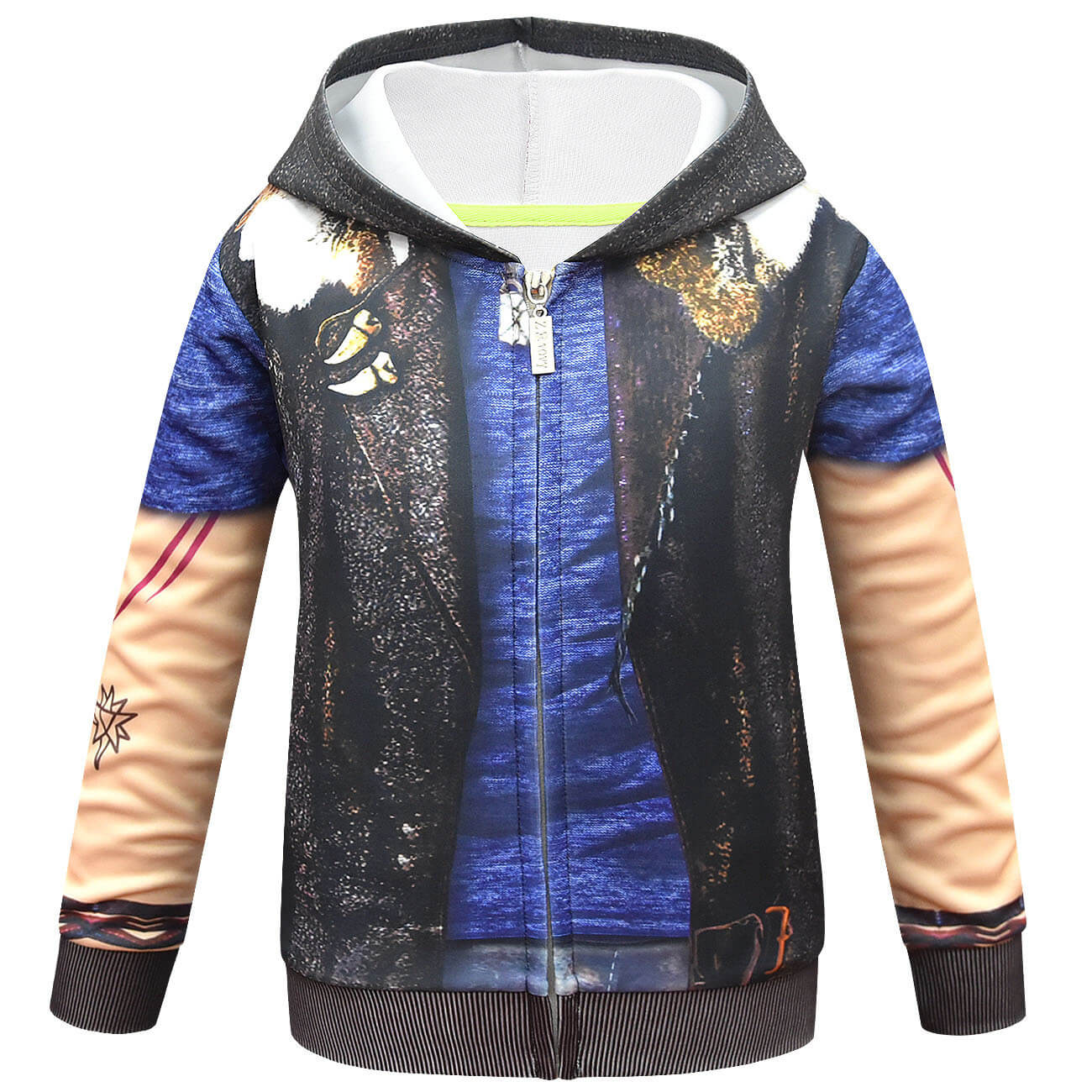 Kids Wyatt Lykensen Cosplay Costume Zombie High School Halloween Outfit