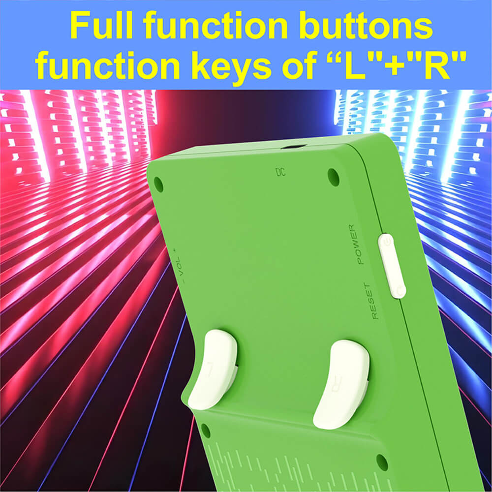 X616 Portable Handheld Game Console Joystick Retro Game Console with Puzzle Games and 64G SD Card Expandable for Ages 6+