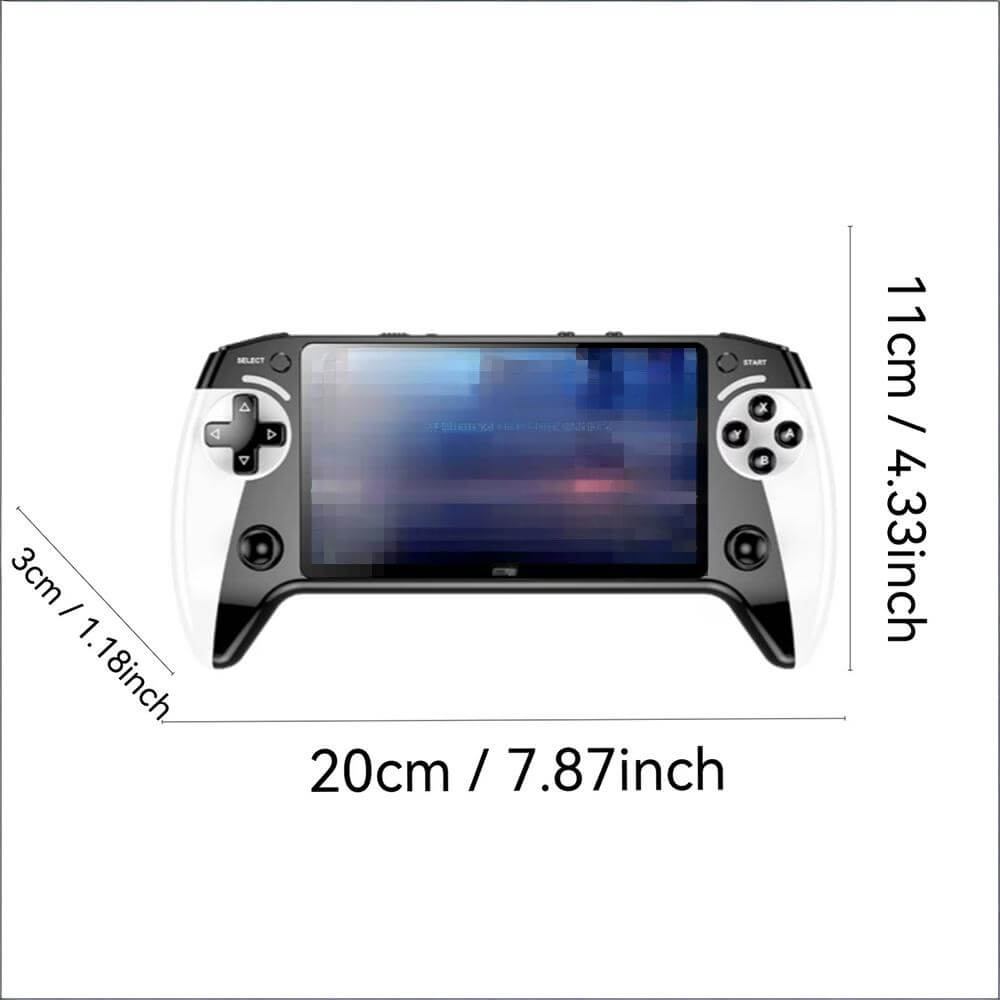X9 Handheld Game Console 5.5" Linux Retro Game Console with 3000+ Classic Games and Dual Joysticks for Game Lovers