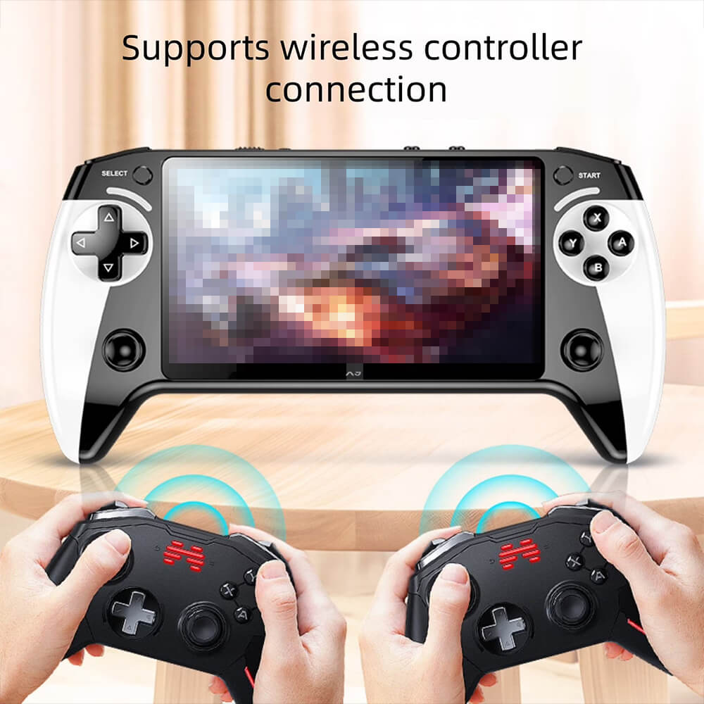 X9 Handheld Game Console 5.5" Linux Retro Game Console with 3000+ Classic Games and Dual Joysticks for Game Lovers