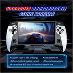 X9 Handheld Game Console 5.5" Linux Retro Game Console with 3000+ Classic Games and Dual Joysticks for Game Lovers