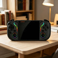 X95 Pro Retro Handheld Game Console Android 9.0 Portable Gaming Device with 64G SD Card and RGB Lighting For Game Players