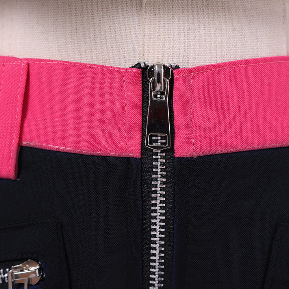 Yellow Costume Tops Vest and Shorts Full Set Deluxe Kids Adults Halloween Cosplay Outfit