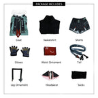 Women Criminal Behavior Specialist Costume Coat Shorts and Accessories Full Set