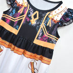 Girls Pop Star Dress Halloween Costumes Party Dress Up Outfit