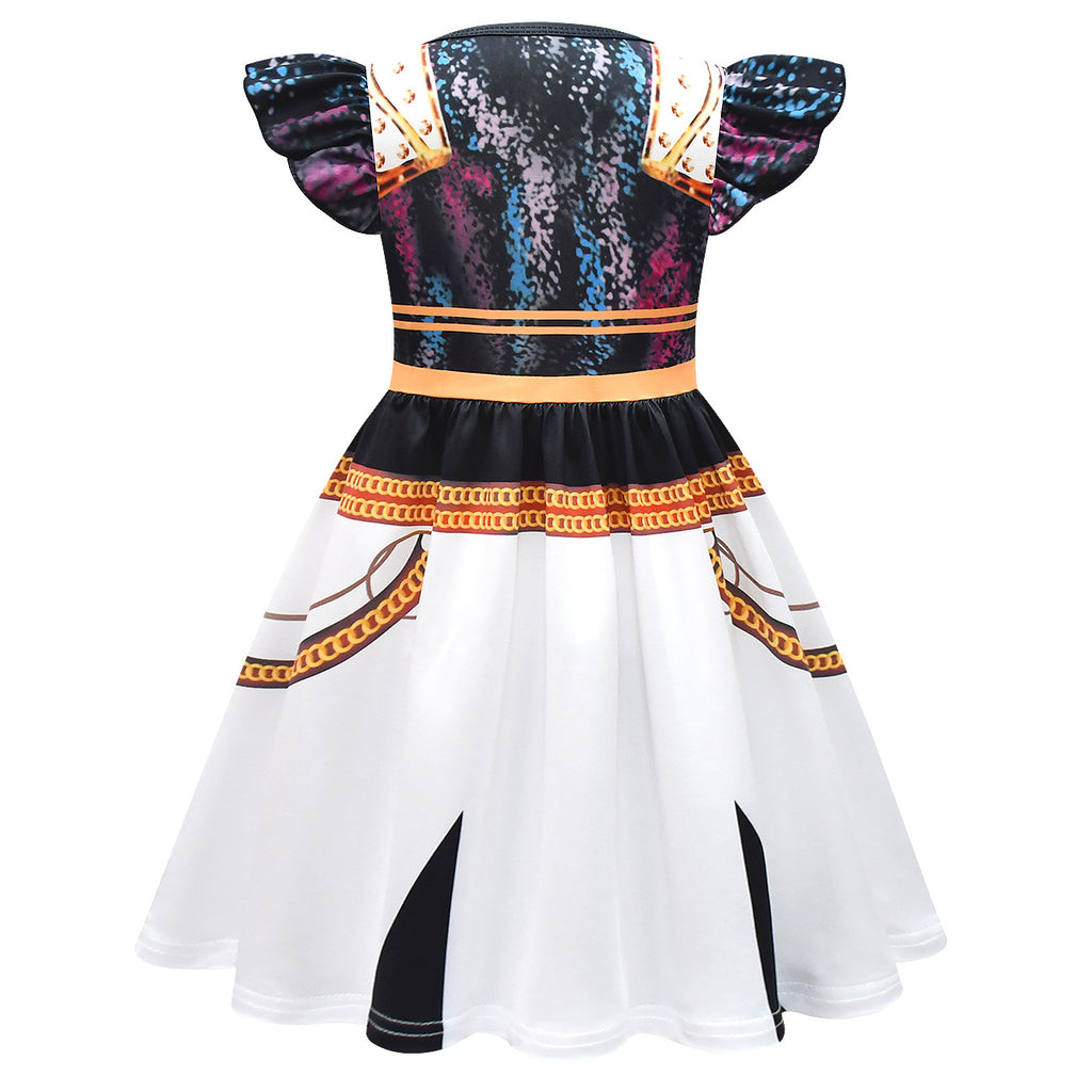 Girls Pop Star Dress Halloween Costumes Party Dress Up Outfit