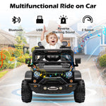 24V Ride On Car 6 Wheels Large Pickup Truck with Remote Control 2 Seater Car for Kids