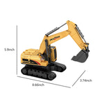 2.4G RC Excavator 1/20 Alloy RC Engineering Vehicles 6 Channels Excavator For Kids