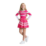 Zombies Cheerleader Costumes Cosplay Dress Up Outfit Sweatshirt Skirt and Pom Poms
