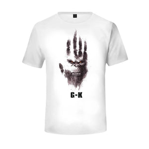 Adult GxK T-shirt Cusual Plus Size Skar King Shirt Cosplay Costume for Men