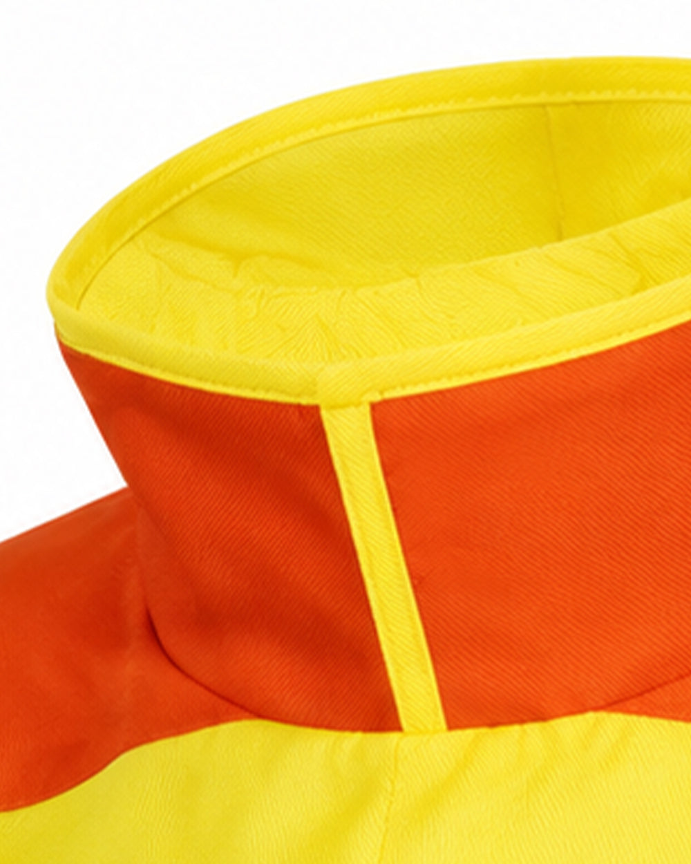 Mens Exploding Hero Costume Yellow Jumpsuit with Helmet and Accessories for Halloween Cosplay