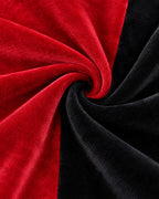 Women Queen of Hearts Costume Wonderland Red Dress and Crown for Halloween Party