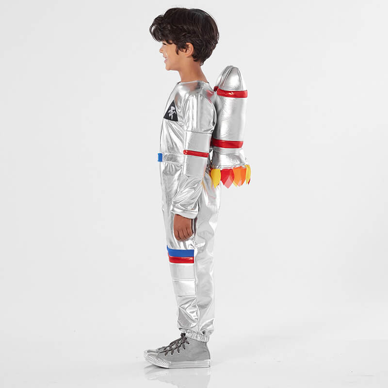 Astronaut Costume Kids Spaceman Outfit Boys Girls Astronaut Space Suit Halloween Cosplay Costume