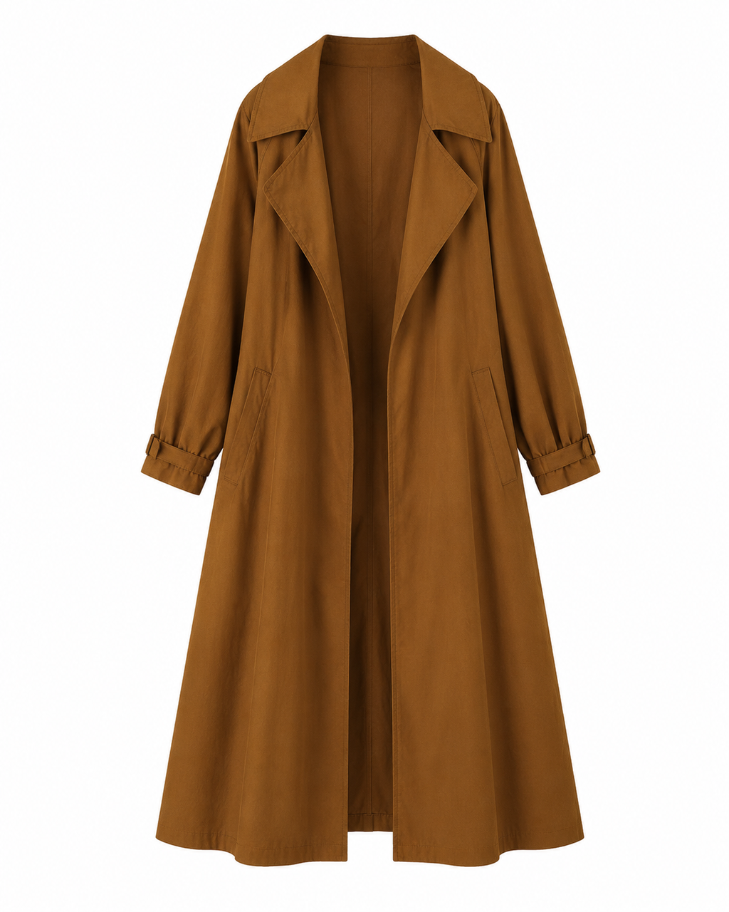 Women Tomorrow Superheroine Trench Coat Brown Long Duster Jacket and Jumpsuit for Comic Con